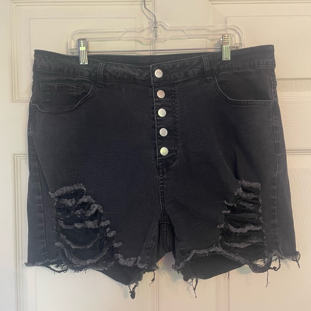 SHEIN Plus Jean Shorts